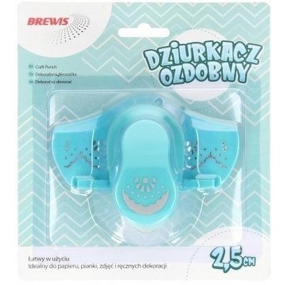 Dziurkacz ozdobny brzegowy 2,5cm DB25-17 BREWIS