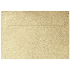 Koperta B7 PEARL złoty 120g. (10szt.) 280515 Galeria Papieru