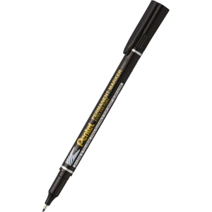 Foliopis wodoodporny czarny NF450-A 0,6-1mm do pisania na różnych powierzchniach PENTEL