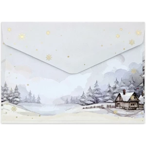 Koperta C6 MAGIA ZIMY 120g. (10szt.) 280298 Galeria Papieru