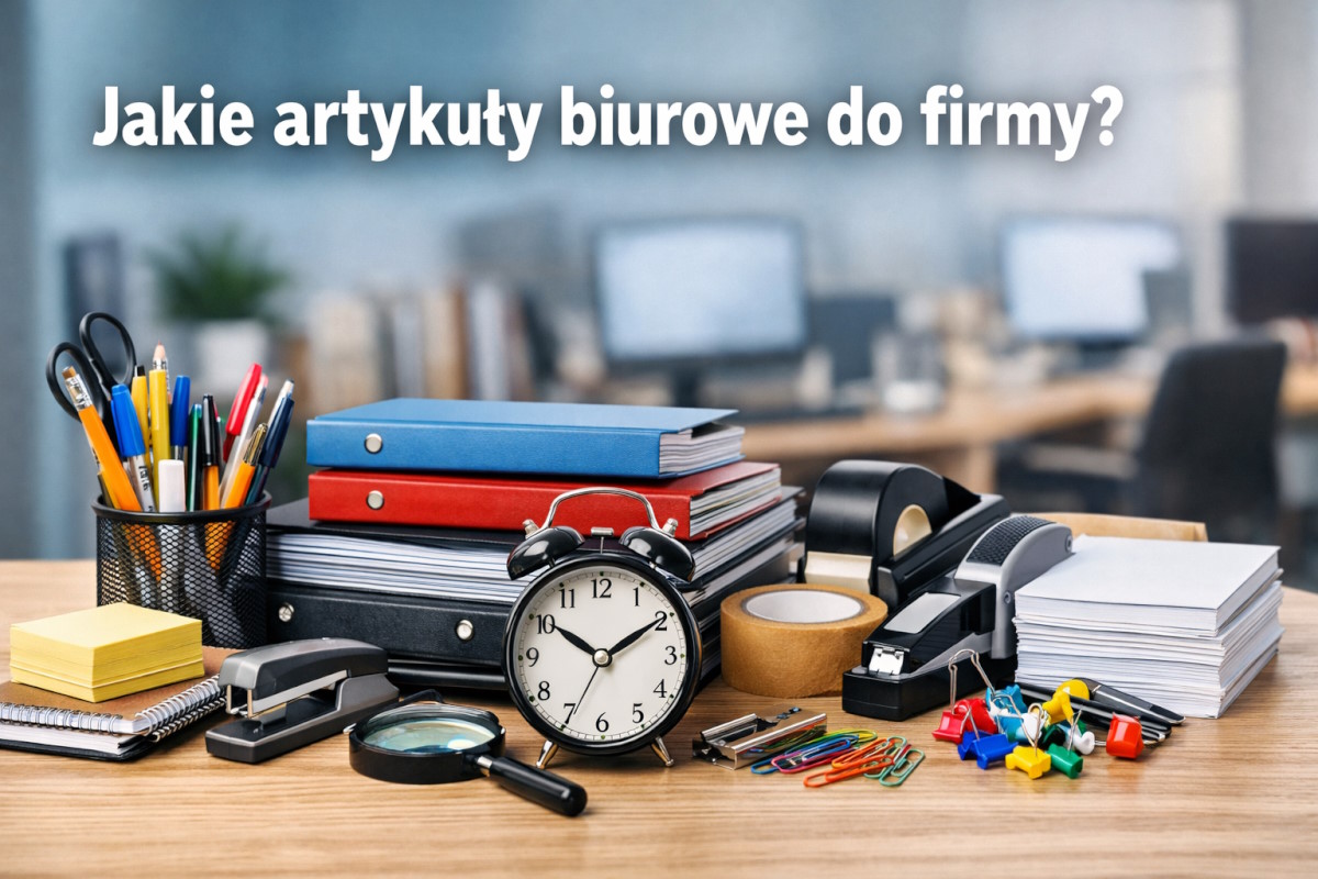Jakie artykuły biurowe do firmy